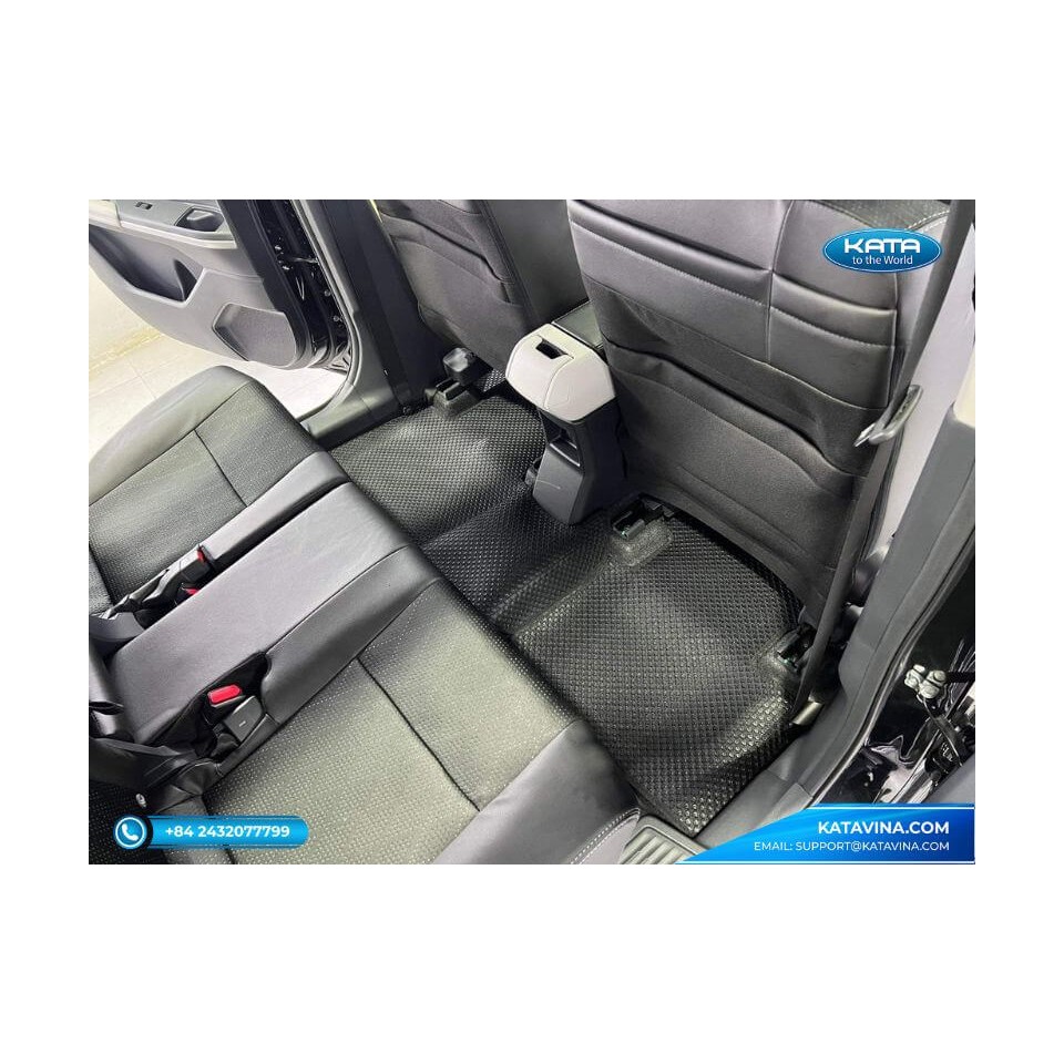 Thảm lót sàn xe Toyota Fortuner hàng ghế sau